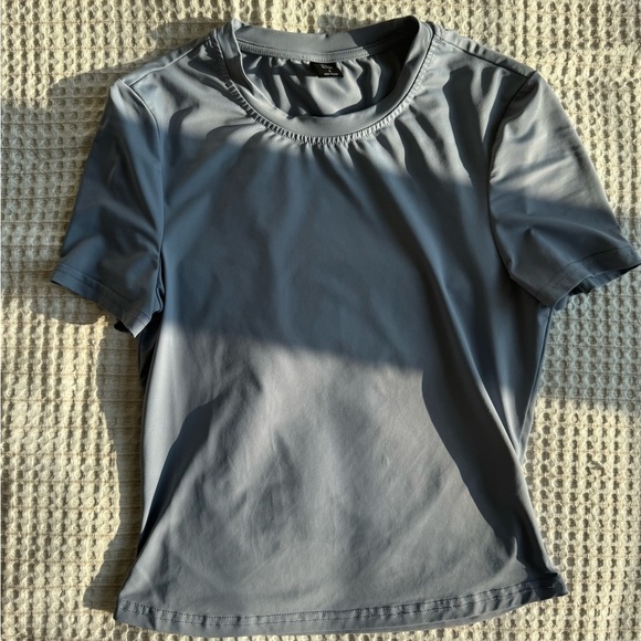 Gray Basic Solid Fitted Shirt - Picture 5 of 6